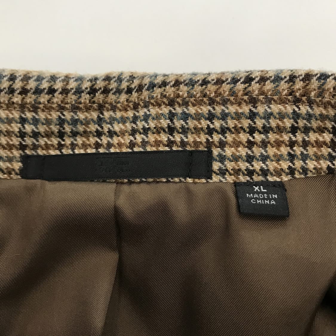 유니클로 하운드투스 체크모직자켓 [여성XL] 상품이미지6