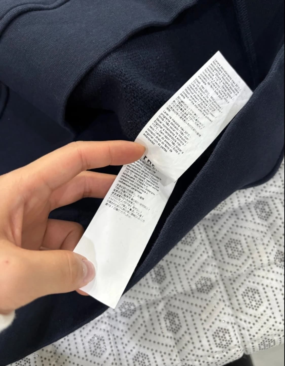 넘버21 N°21 네이비 맨투맨 상품이미지7