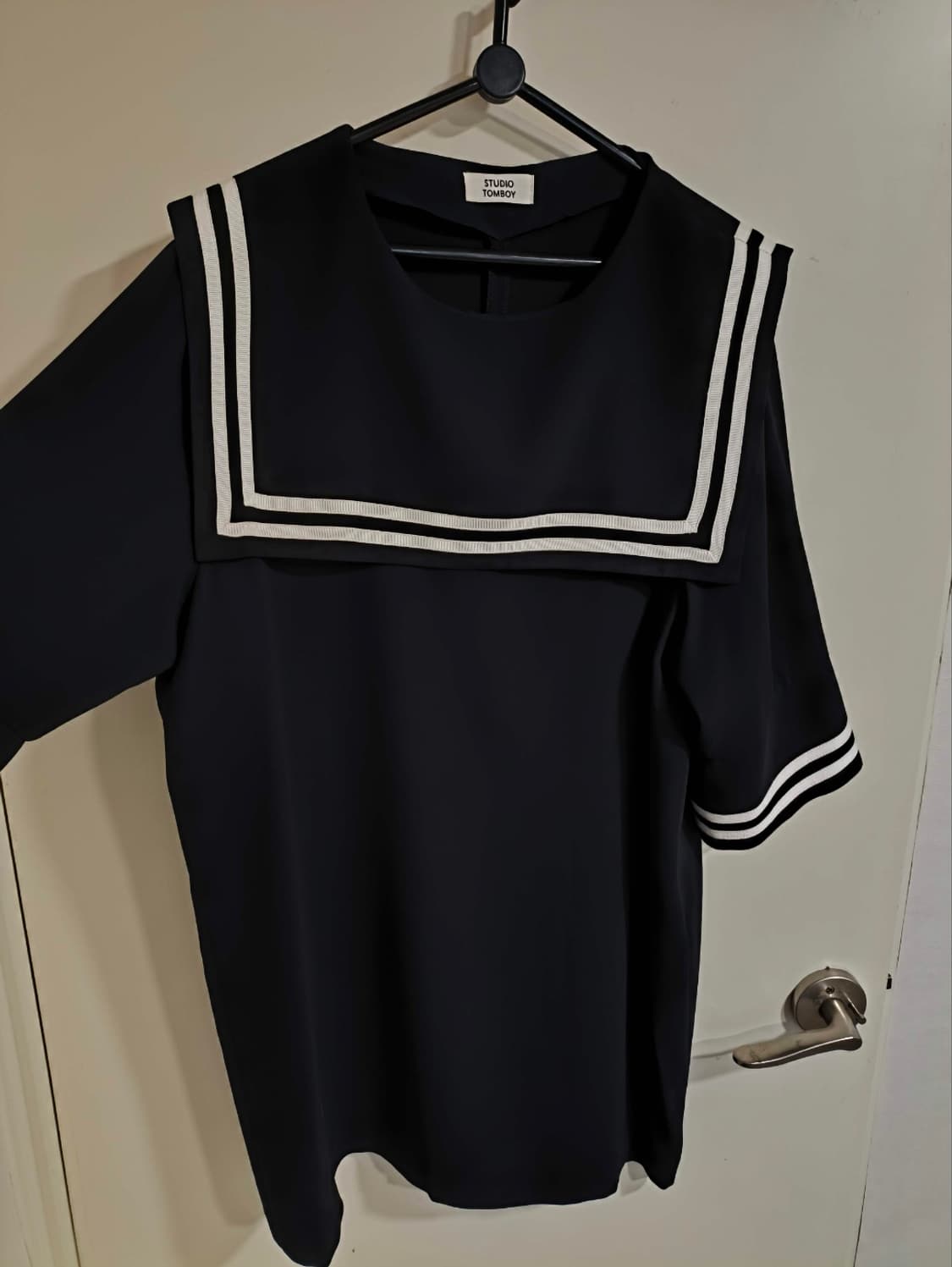 톰보이스튜디오 세일러 원피스 상품이미지2