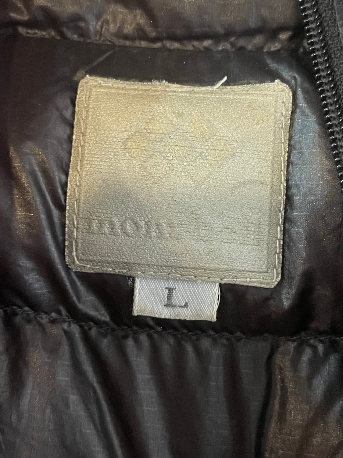 몽벨 EX1000 경량패딩 블랙 L 상품이미지4