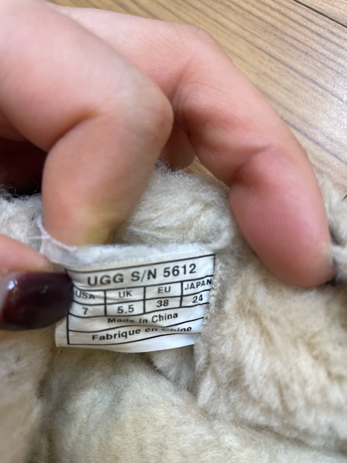 UGG 어그 모카신 회색 240mm 상품이미지6