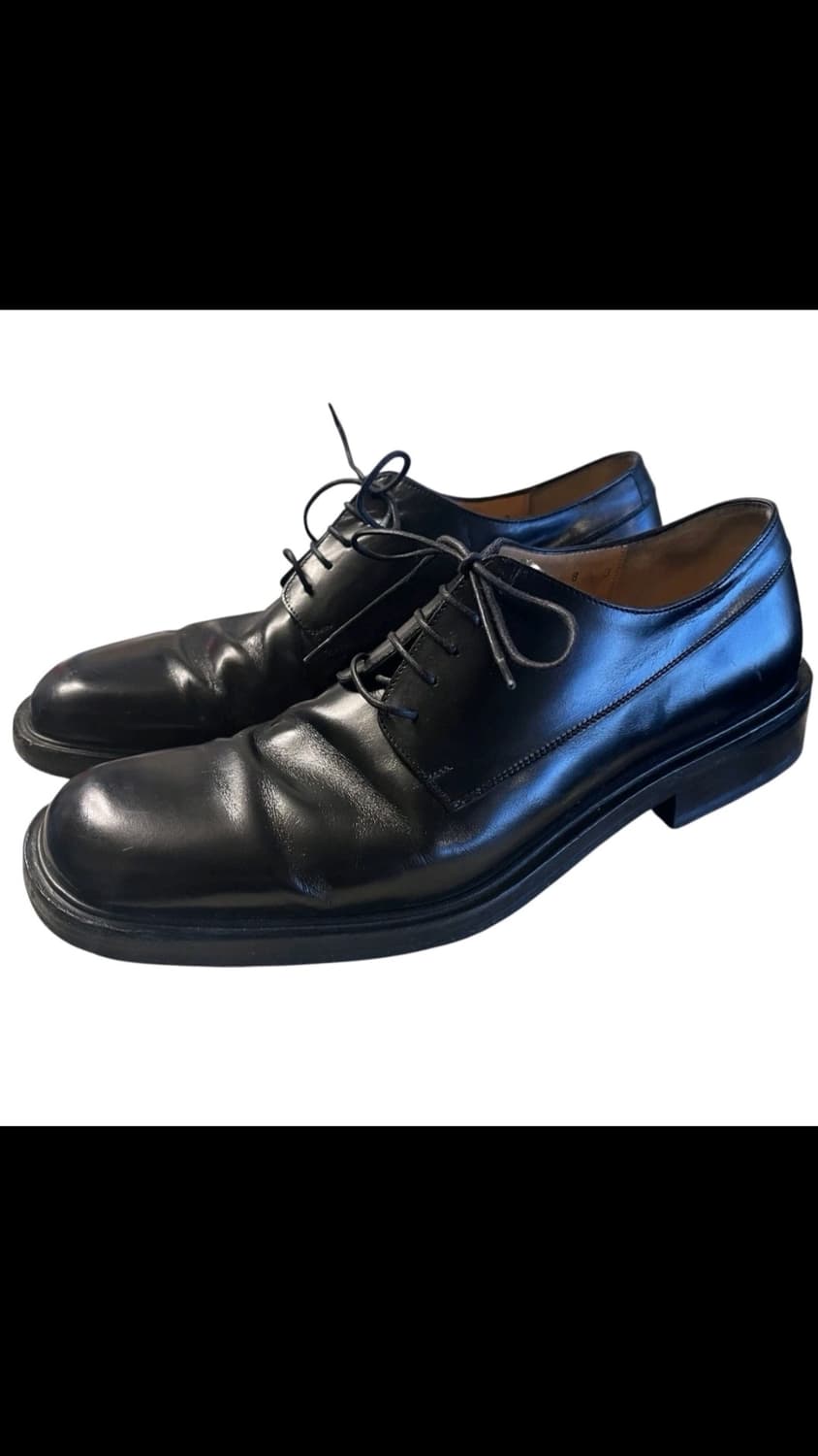 Salvatore Ferragamo 블랙 레이스업 더비 슈즈(실측265) 상품이미지2