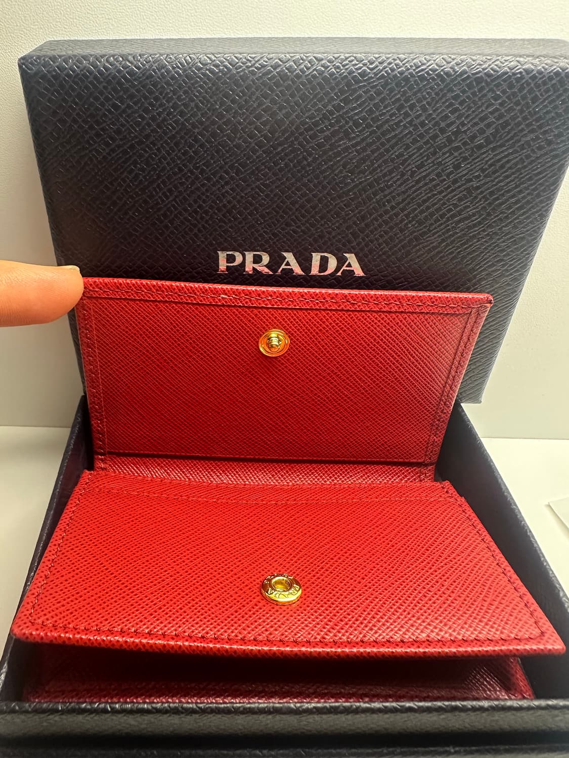 프라다 정품 카드지갑 새상품 상품이미지4