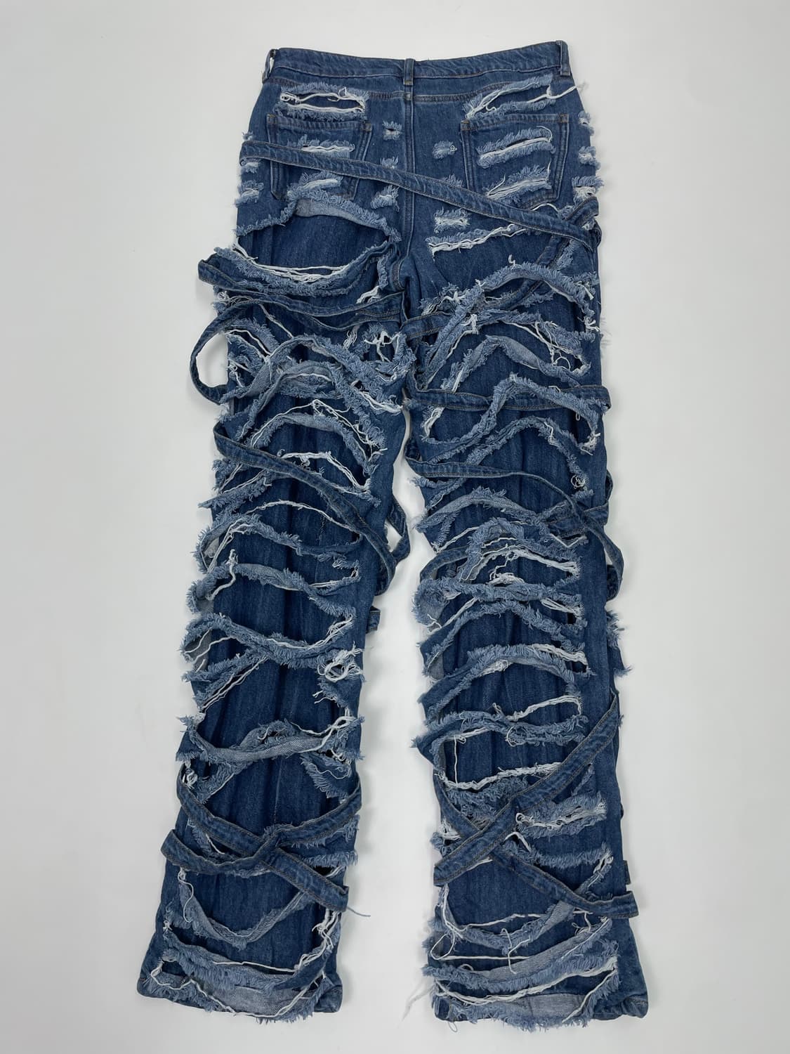 VTG DESTROYED DENIM JEANS 상품이미지6