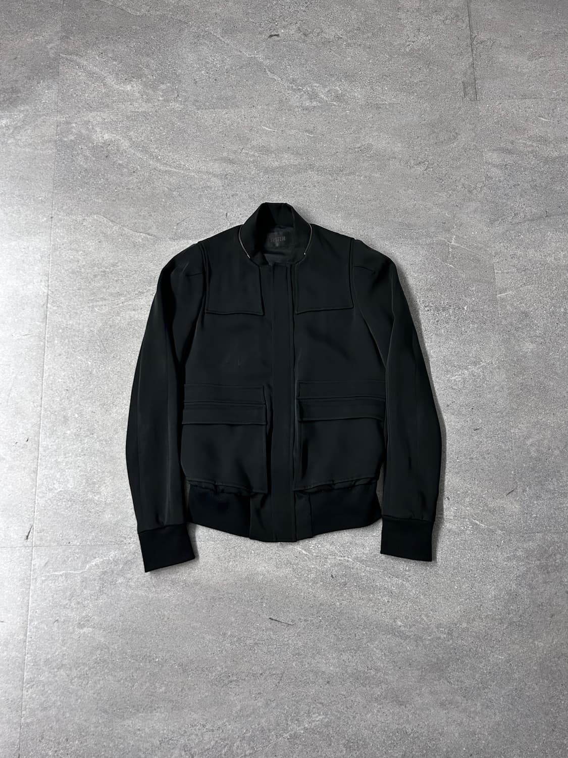 System Structured Pocket Cropped Jacket  상품이미지1
