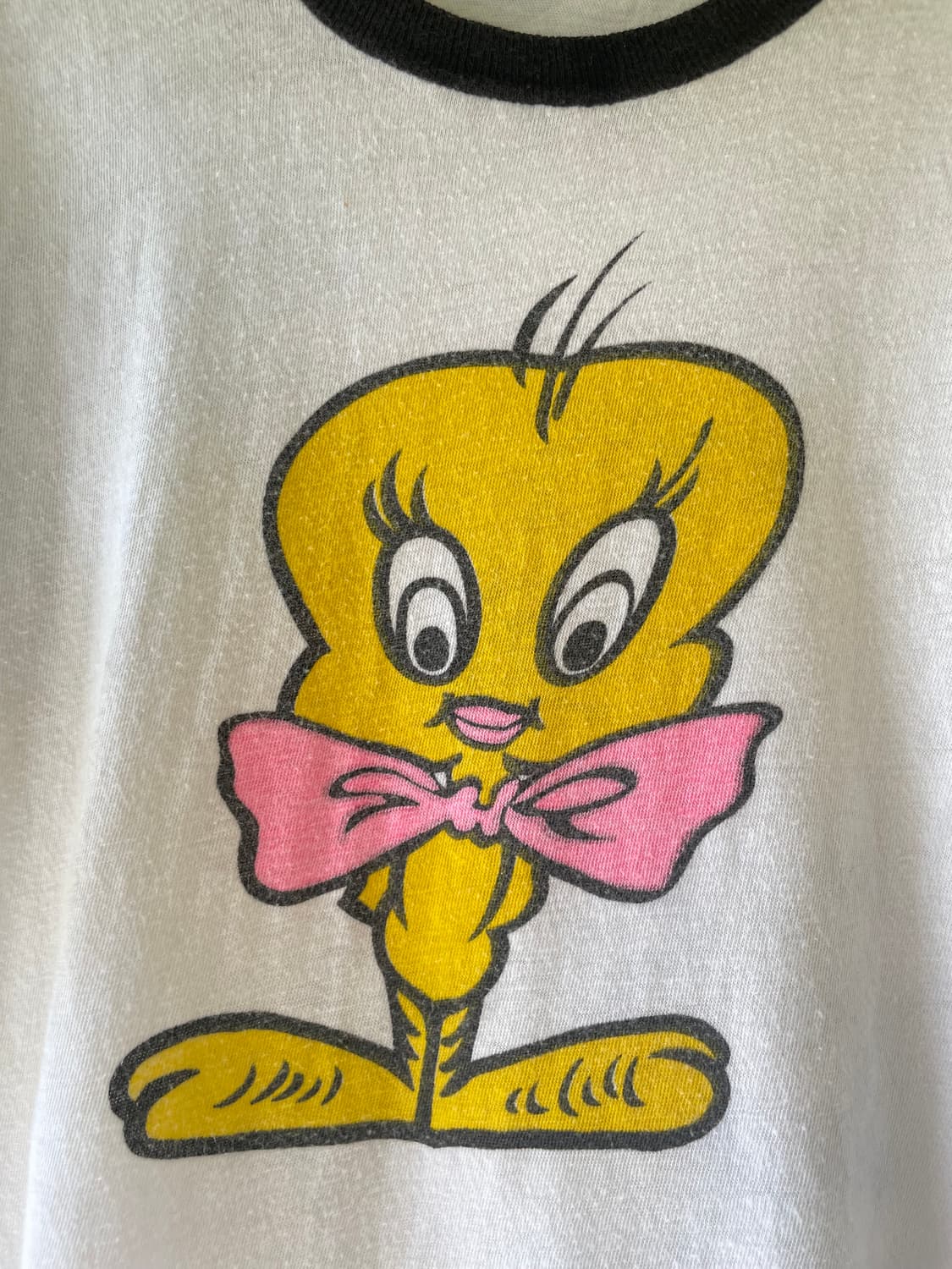 1980–90's Vintage Tweety Ringer T-shirt  상품이미지2
