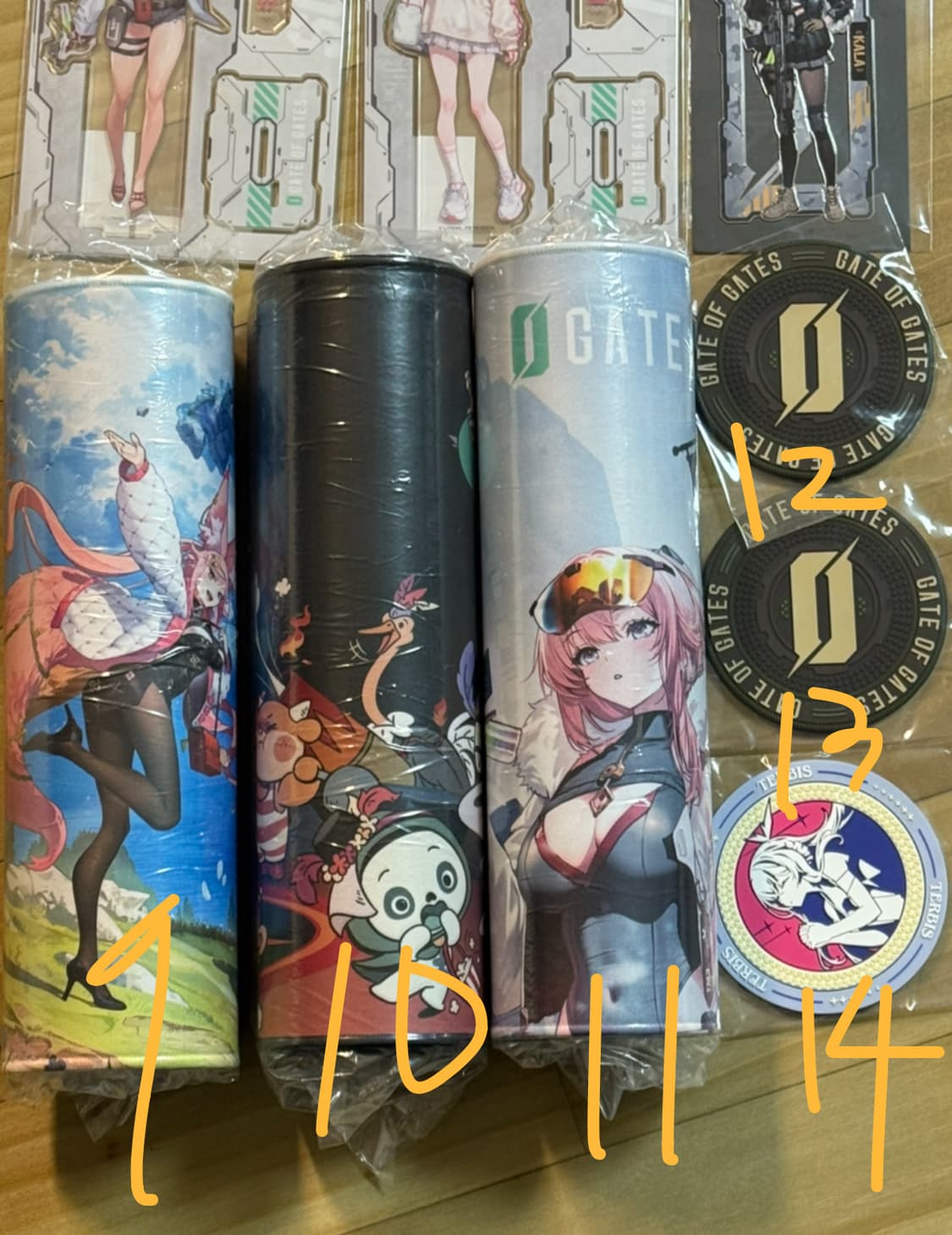 웹젠 테르비스 굿즈 지스타 (전부 새상품) 상품이미지2