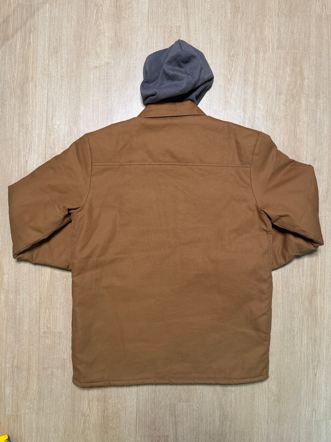 (M)디키즈 후드 워크 자켓 브라운 상품이미지4