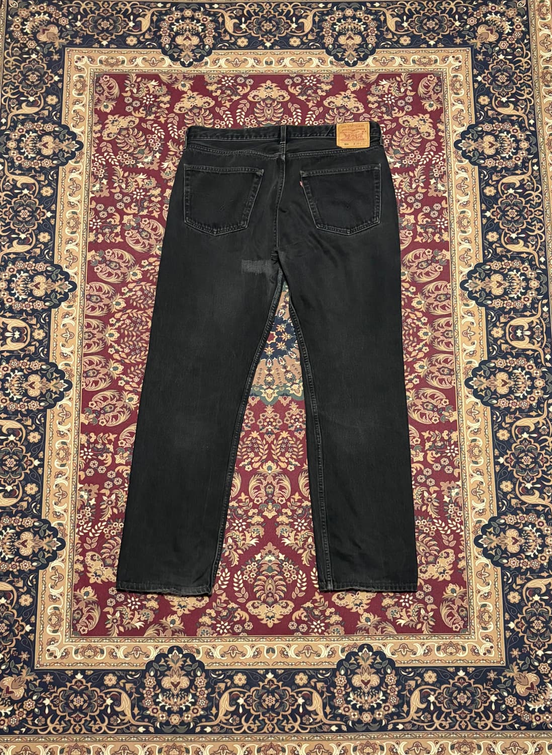 [38/32] 90’s 빈티지 리바이스 levis 501 0660 블랙 상품이미지2