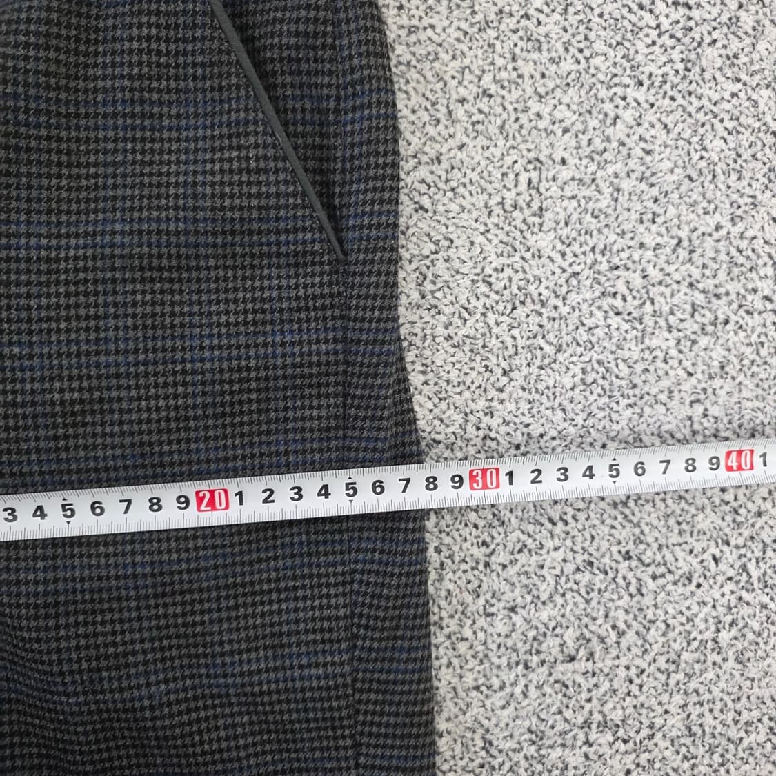 [실측확인] 헨리코튼 남성 골프 하운드투스체크 코튼바지 0119J 상품이미지8