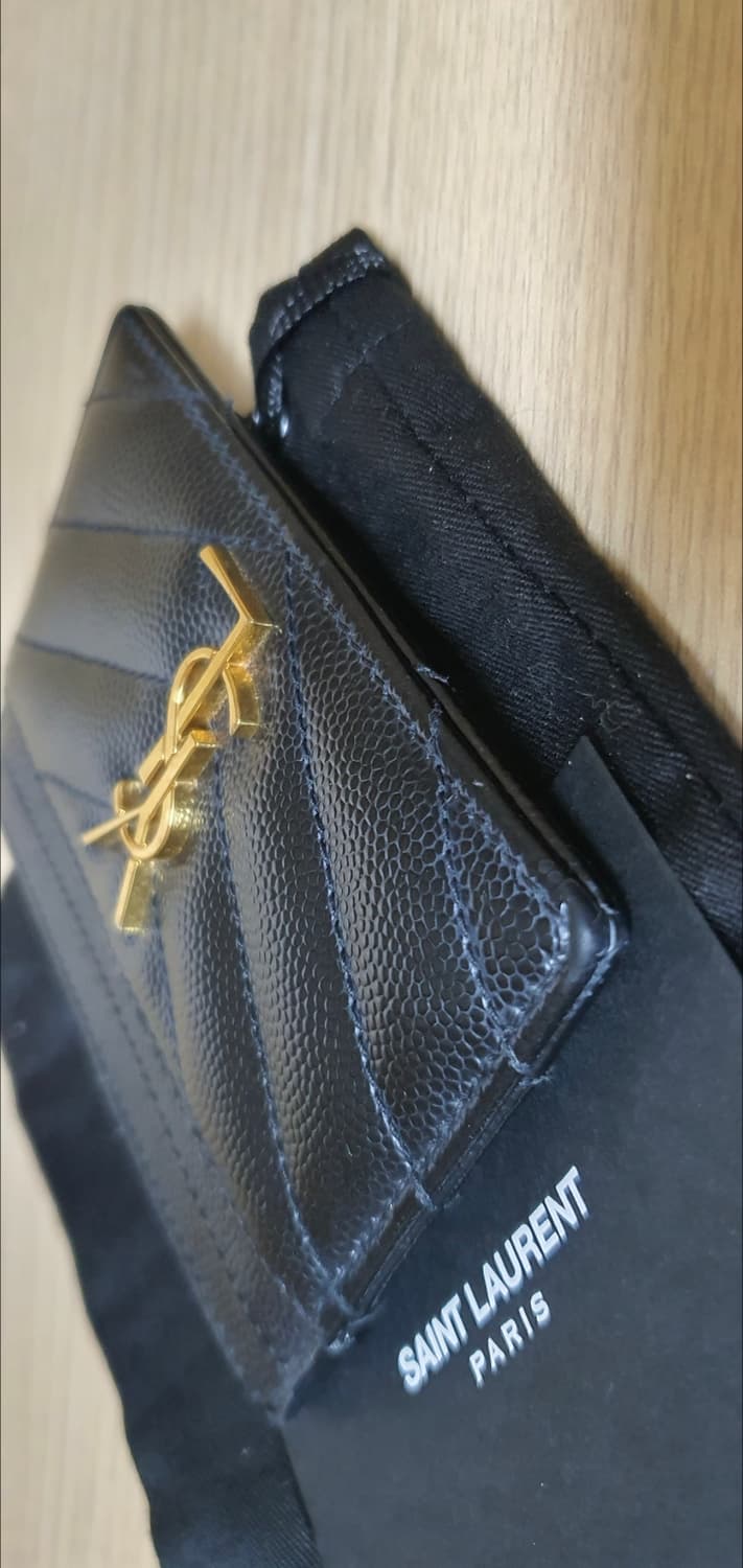 입생로랑 생로랑 카드지갑/지갑 금장 정품A급(감정O) 상품이미지6