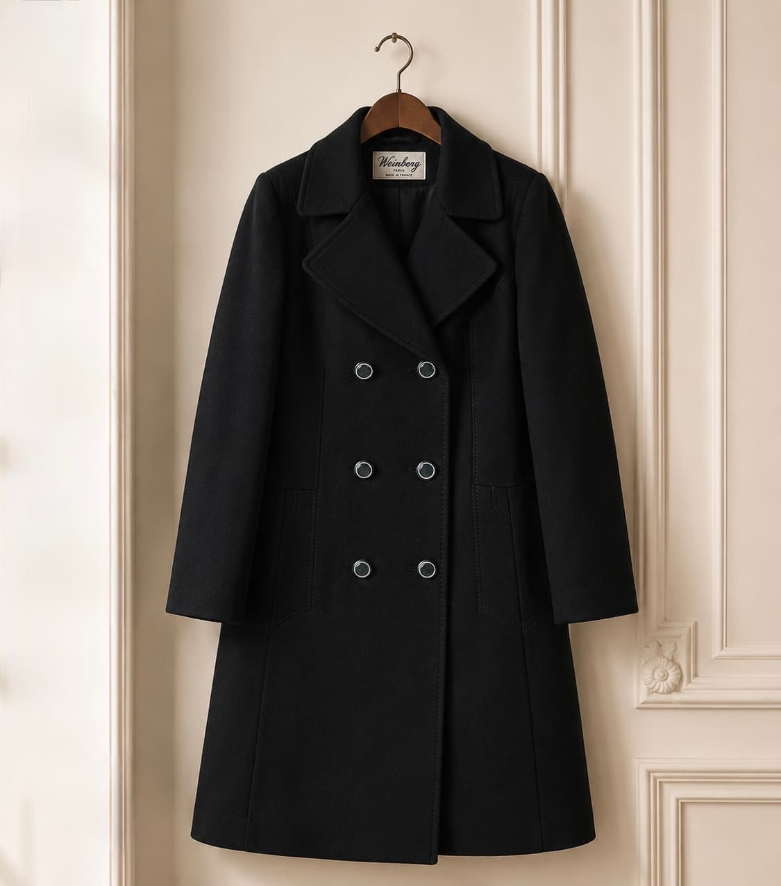 1960s 프랑스 빈티지 울 코트 pure new wool coat  상품이미지1
