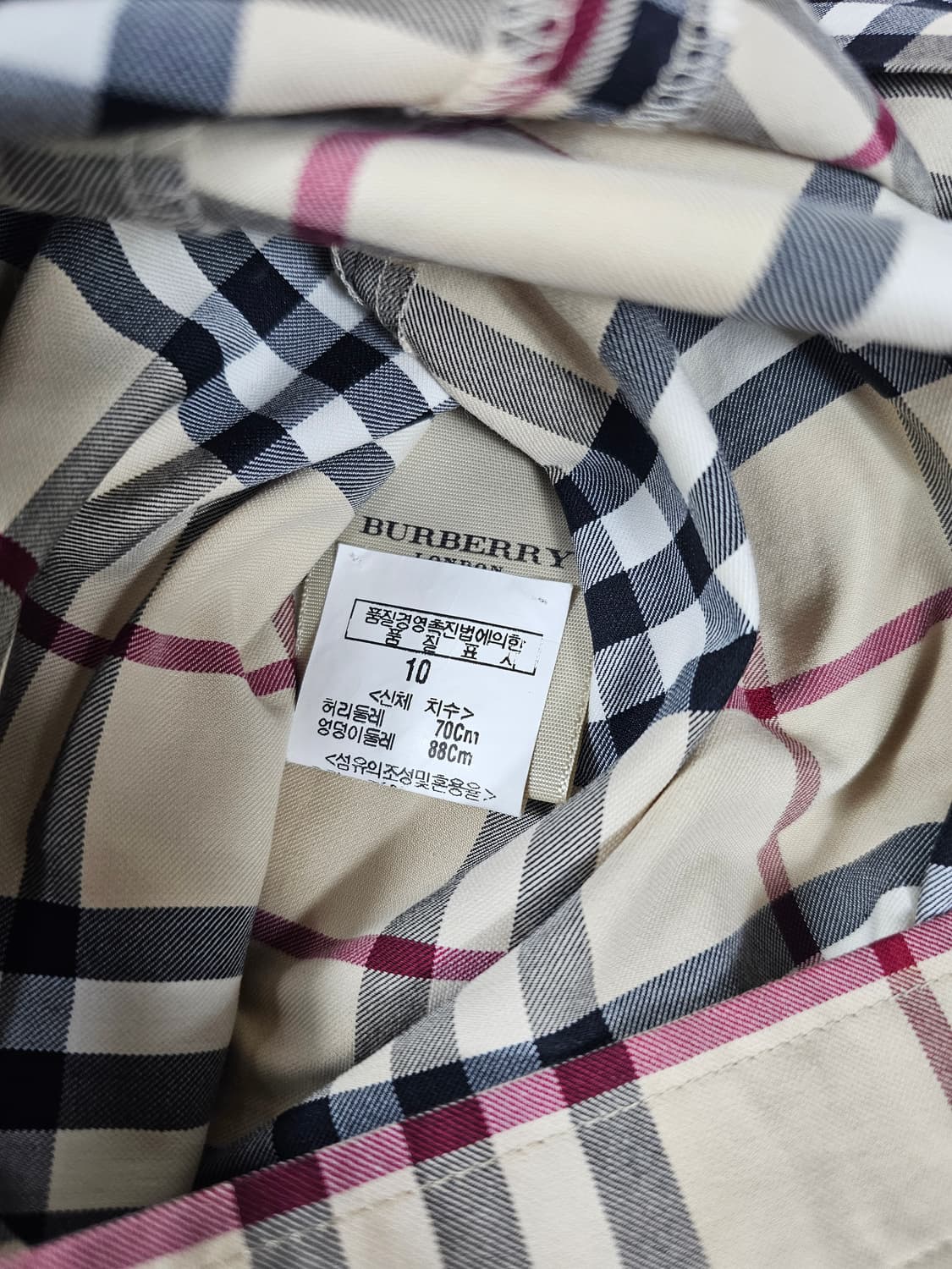 버버리원피스 상품이미지3