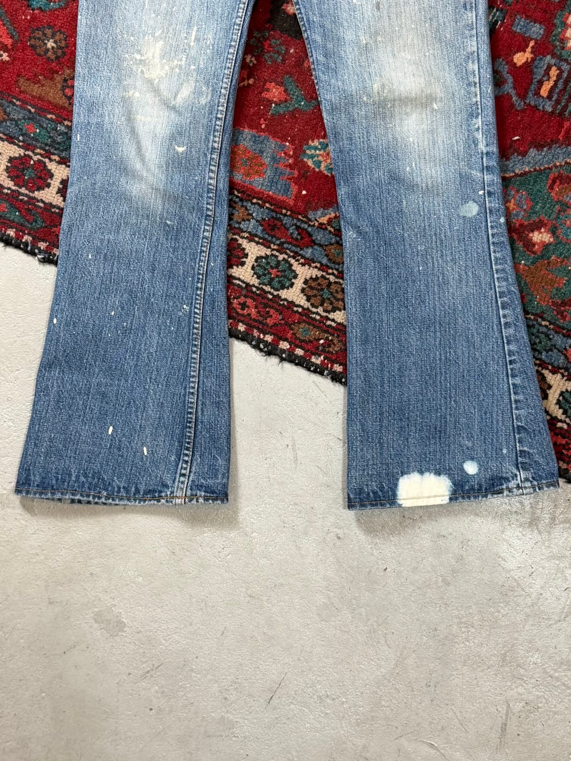 80's USA Made 빈티지 리바이스 646 벨바텀 부츠컷 오렌지탭 상품이미지7