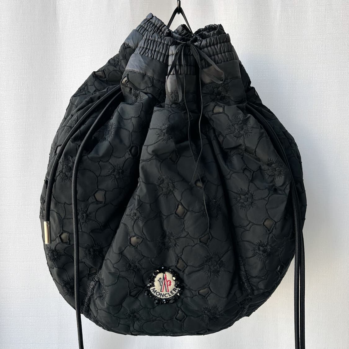 Moncler x Simone Rocha PARACHUTE Bag 블랙 상품이미지3