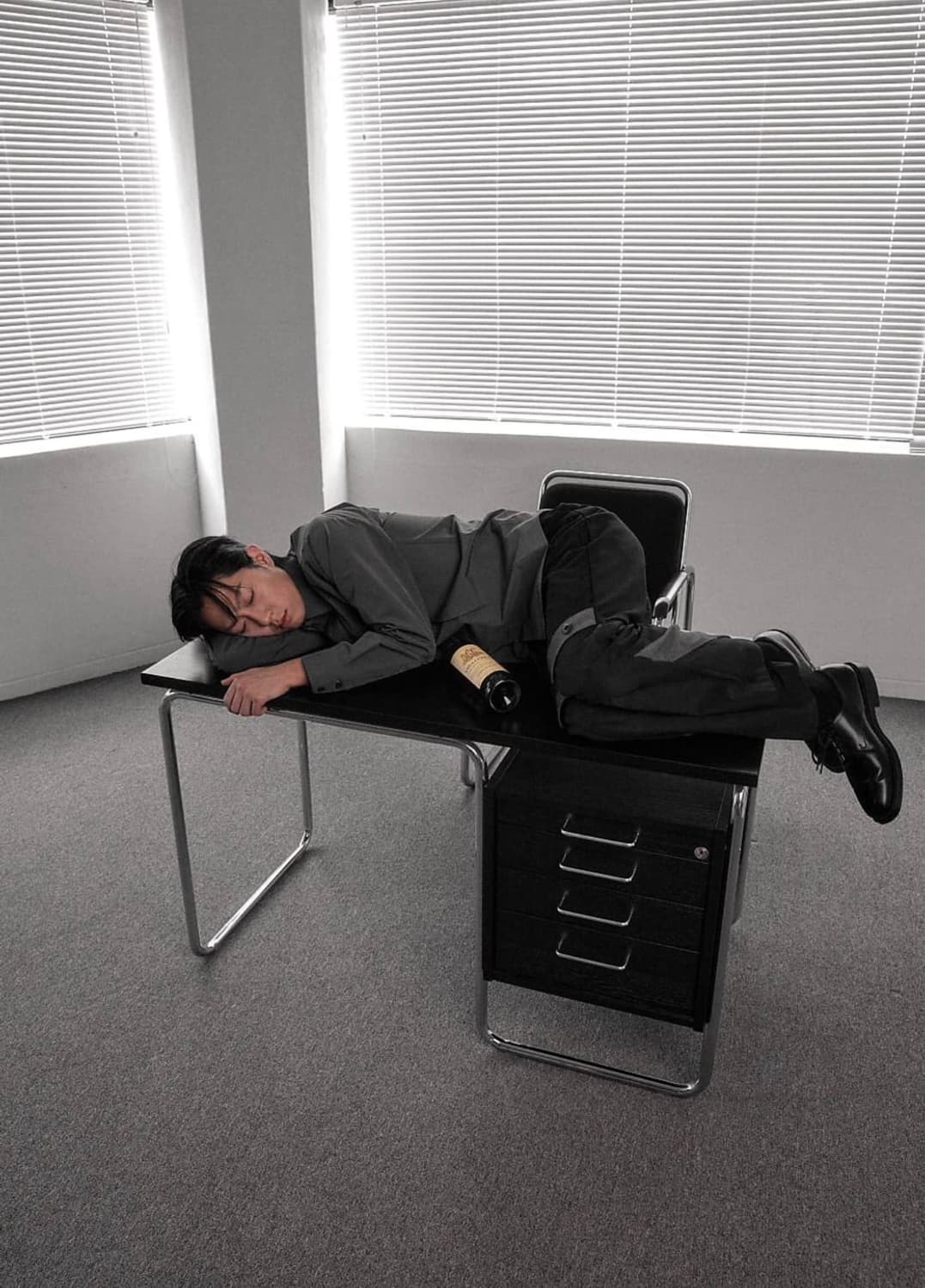 구매글)))) MINKIMHO gray shirt 상품이미지2