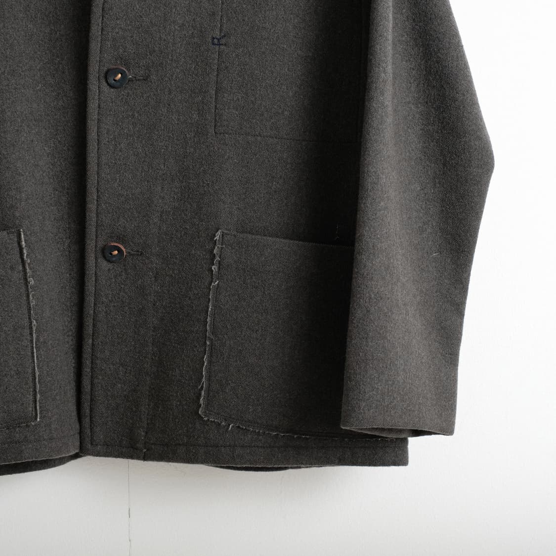 45rpm 레더 버튼 울 자켓 5(105)사이즈 상품이미지4