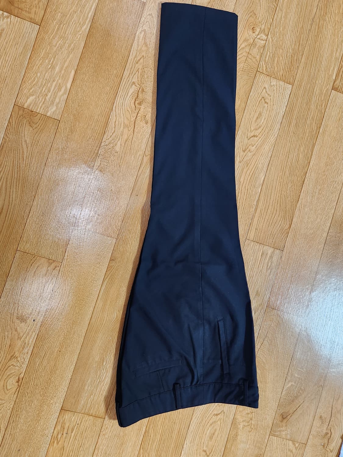 LOUISEN 검정색 기모 슬랙스 바지 28 상품이미지1