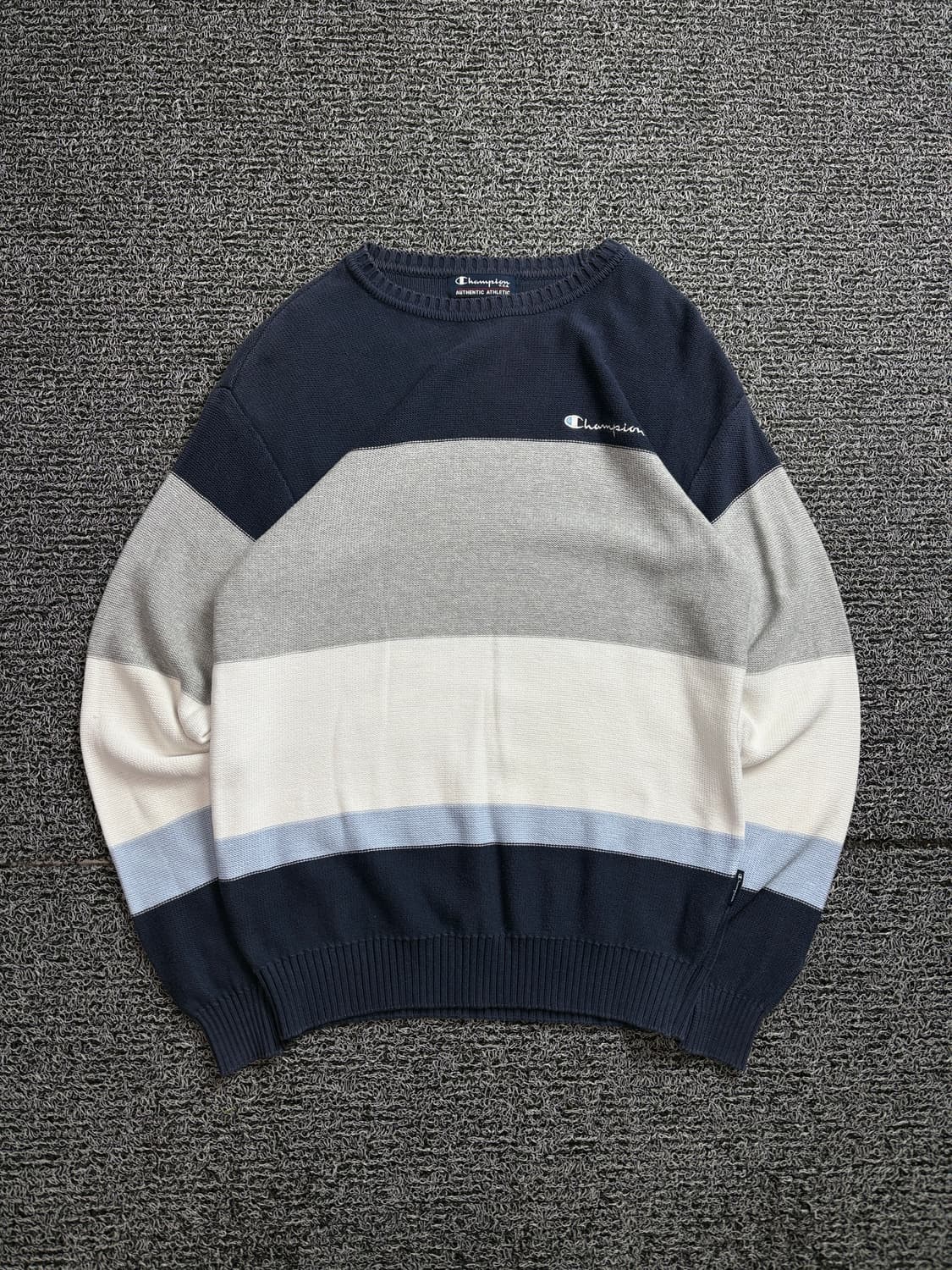 00s 챔피온 올드스쿨 박시핏 단가라 니트 2272 상품이미지2