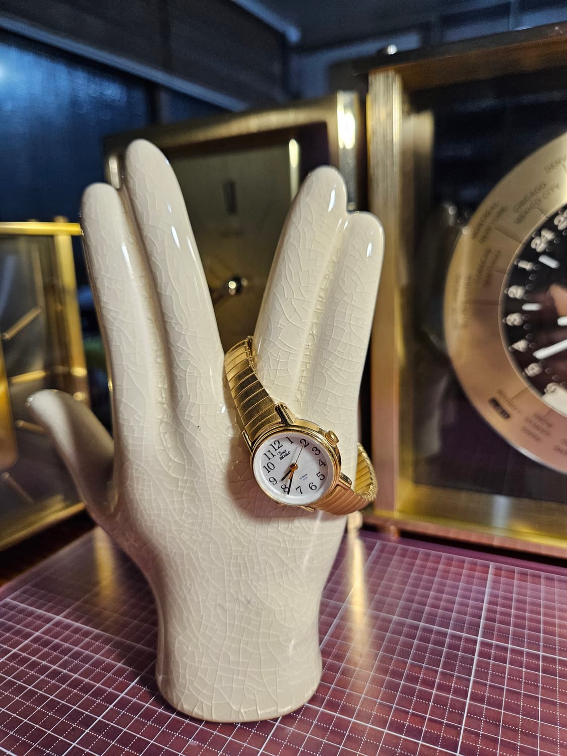 타이맥스 인디글로 빈티지 여성용 금장 쿼츠 상품이미지1