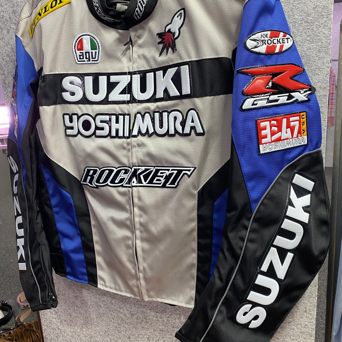 스즈키 요시무라 GSX-R 패치워크 레이싱 자켓 B3620 상품이미지4