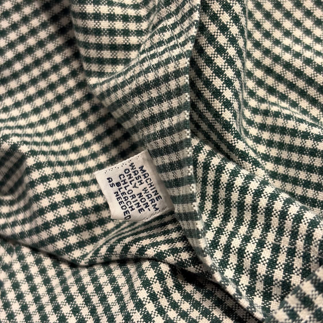 [L] 폴로 랄프로렌 빅셔츠 깅엄체크 긴팔 셔츠 그린 D608 상품이미지8