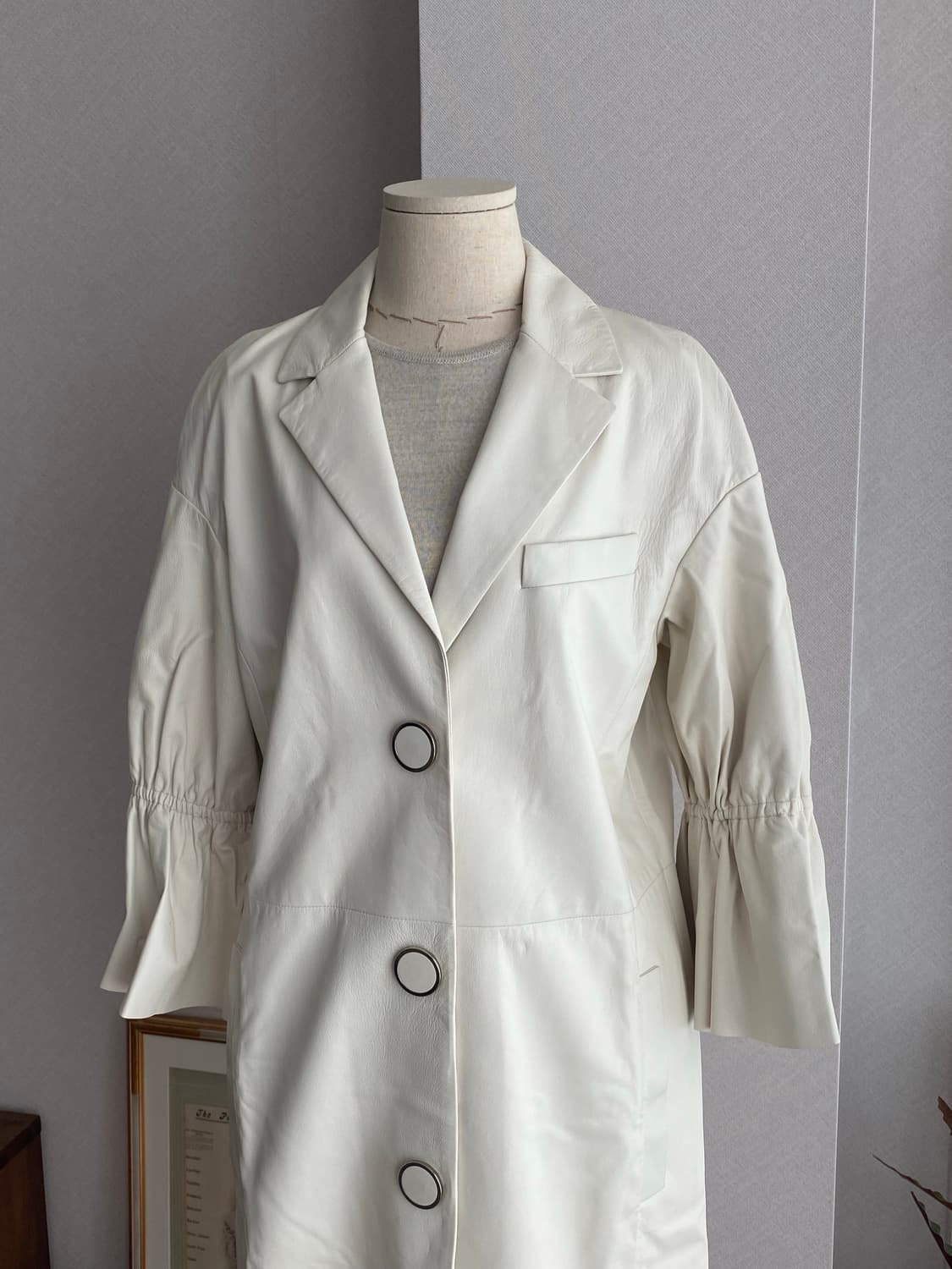 DROMe made in Italy 천연가죽 트렌치(M) 상품이미지2