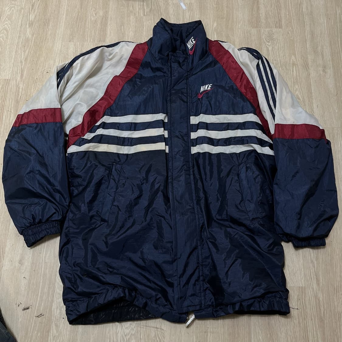 나이키 90s 올드스쿨 빅스우시 바람막이 점퍼 XXL/110  상품이미지1