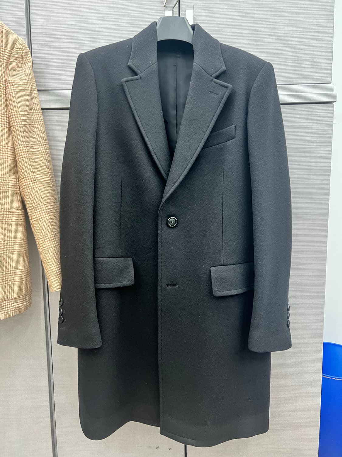 ami 아미 울 코트 블랙 상품이미지1