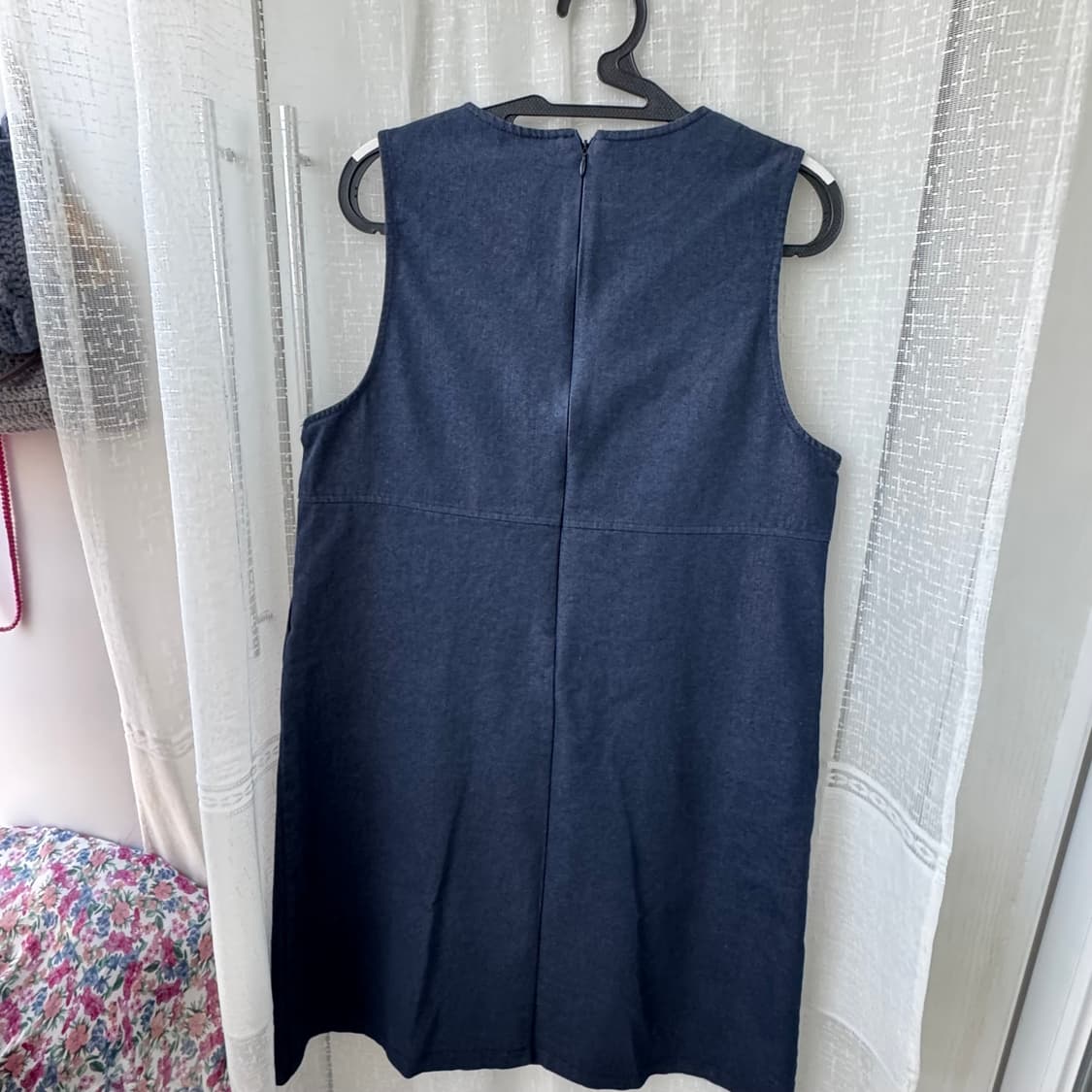 청 데님 뷔스티에 원피스 상품이미지6