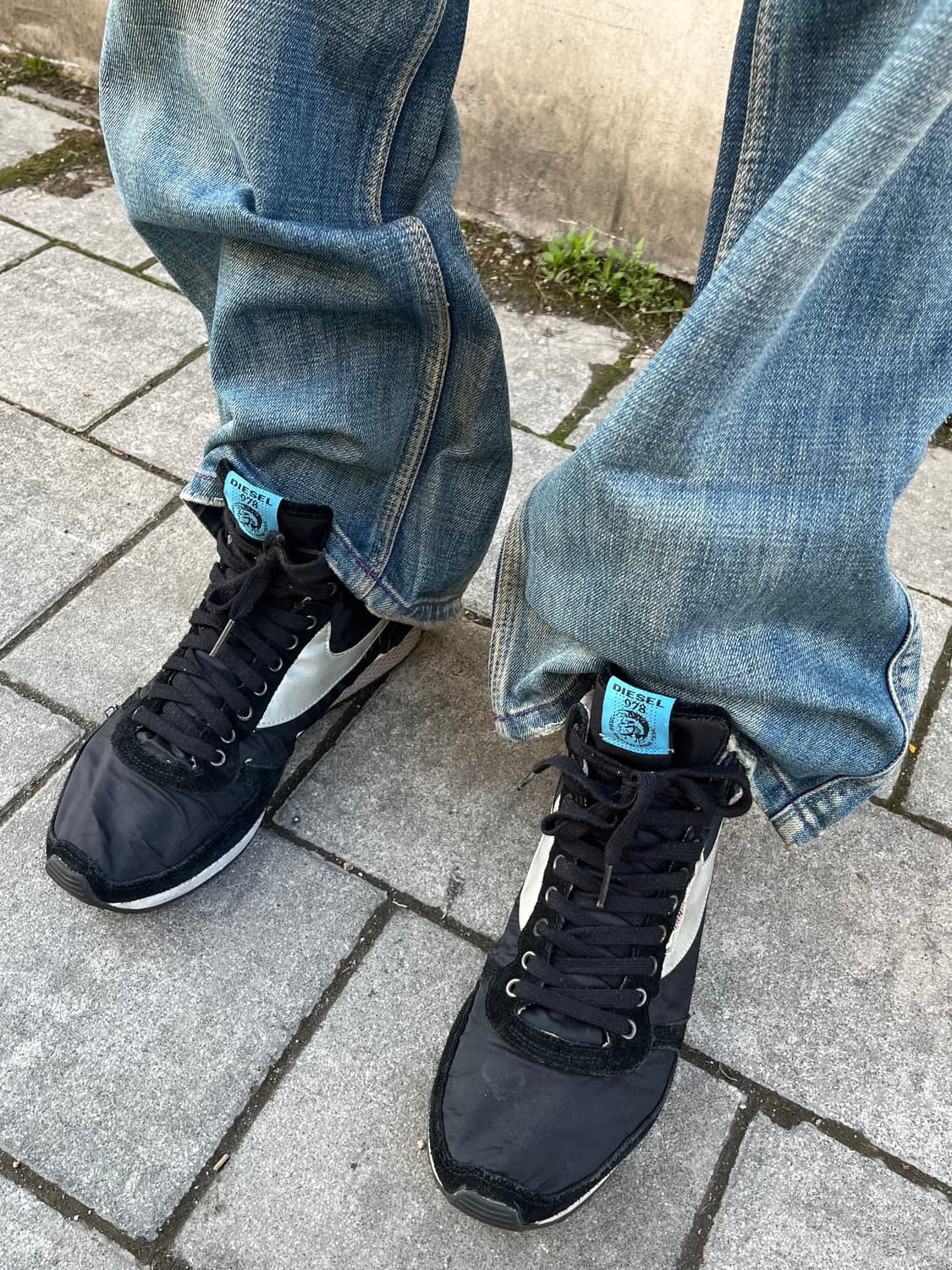 디젤 하이탑 스니커즈 상품이미지1