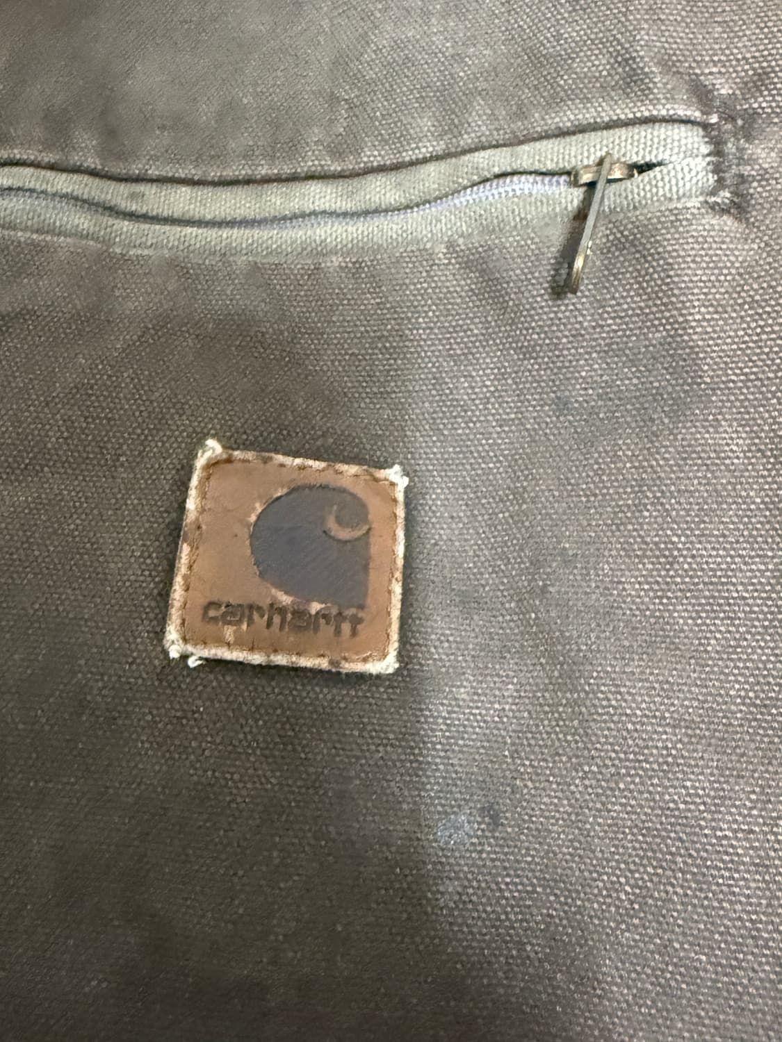 칼하트 자켓 J97 CHT 사이즈 M Made in USA 상품이미지4