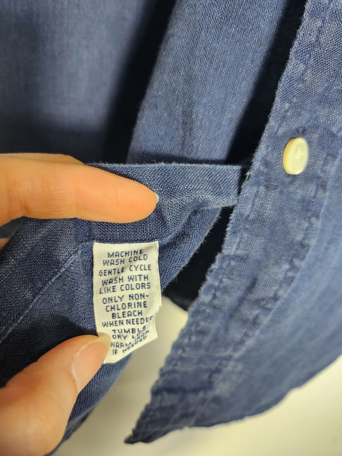 폴로 랄프로렌 리넨 반팔 셔츠 상품이미지4