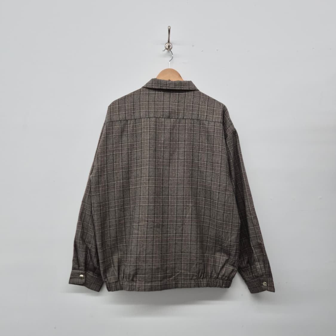 플레이보이 체크 패턴 자켓 점퍼 남성 XL 상품이미지5