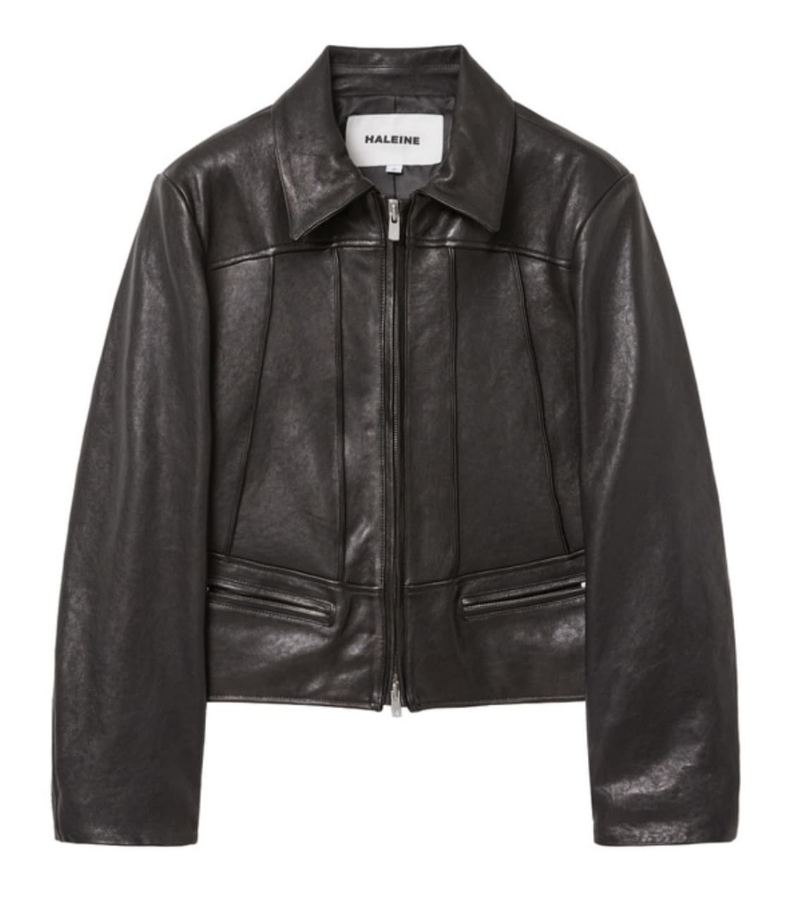 알렌느 핀턱 레더 자켓 2사이즈 상품이미지1