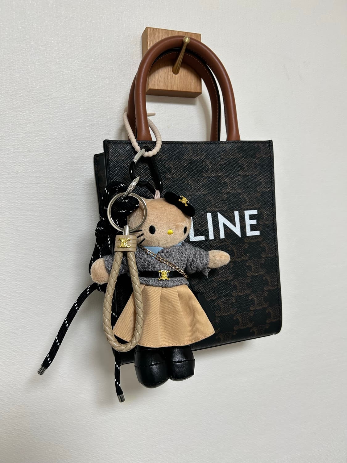 (4)롱다리키티 커스텀키링-데일리 프레피스쿨룩 상품이미지4