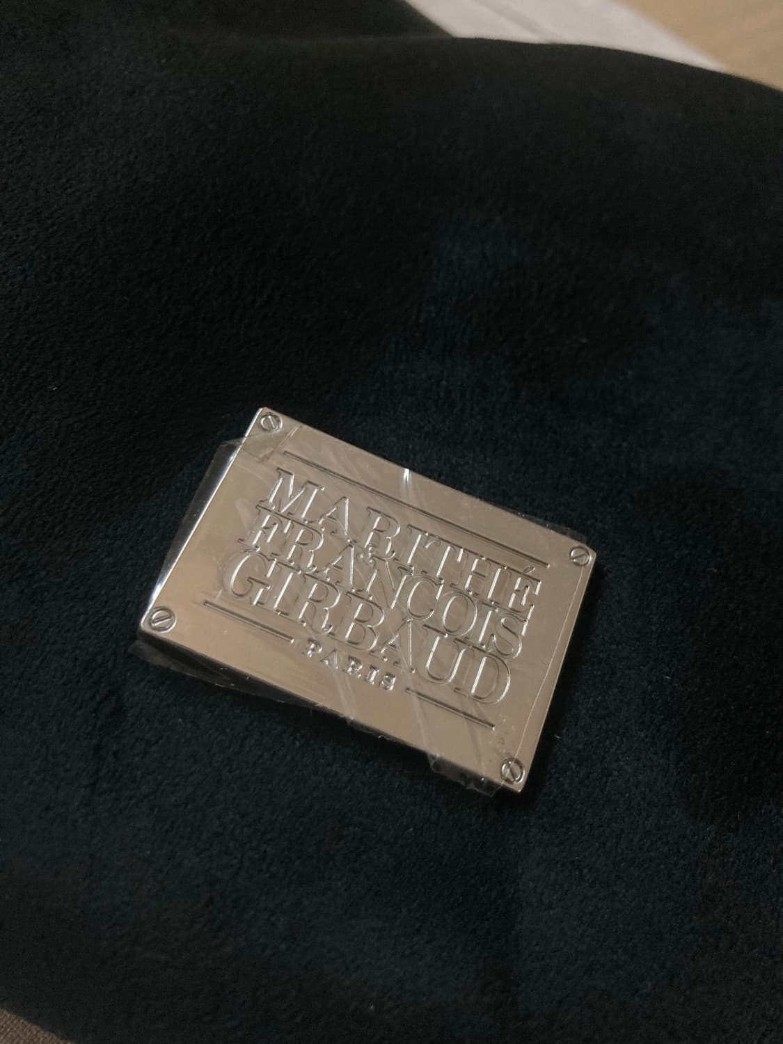 [스웨이드]마리떼 프랑소와 저버 숄더백 블랙 상품이미지6