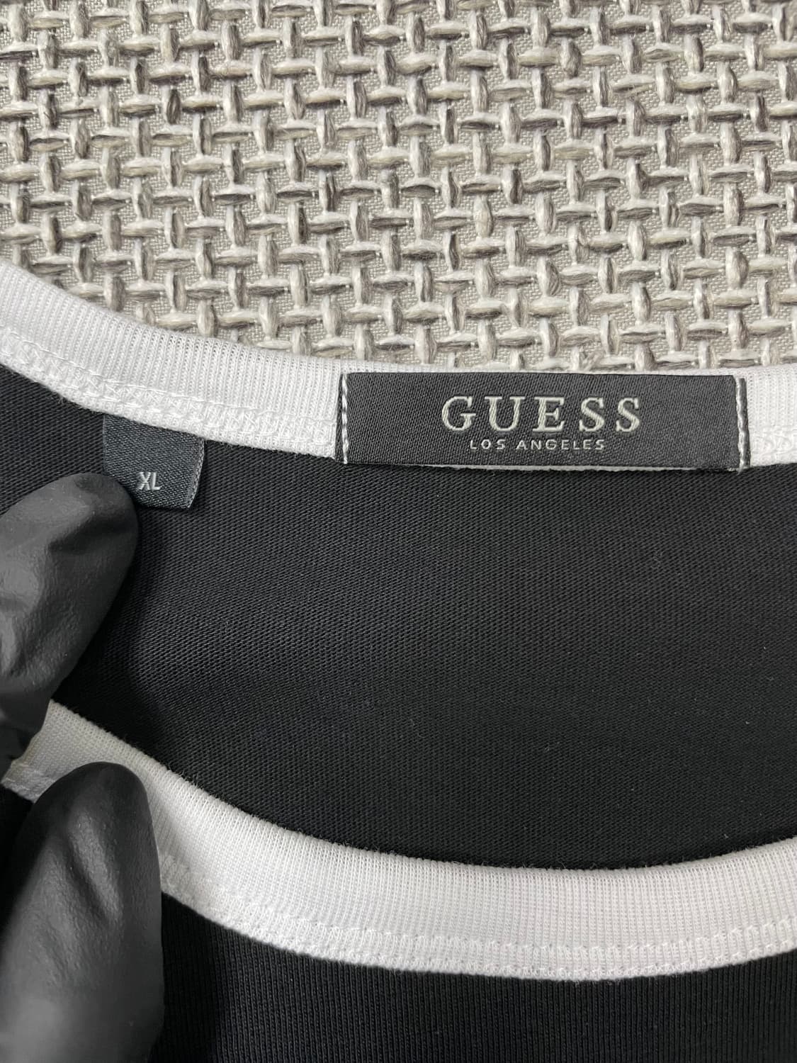 게스 로스앤젤레스 캘리포니아 크롭 반팔티 XL 상품이미지3