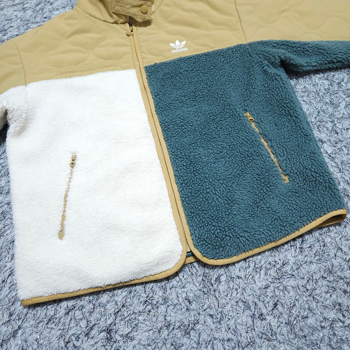 아디다스) S 공용 쉐르파자켓 양털점퍼 / 왕눈이샵 상품이미지4
