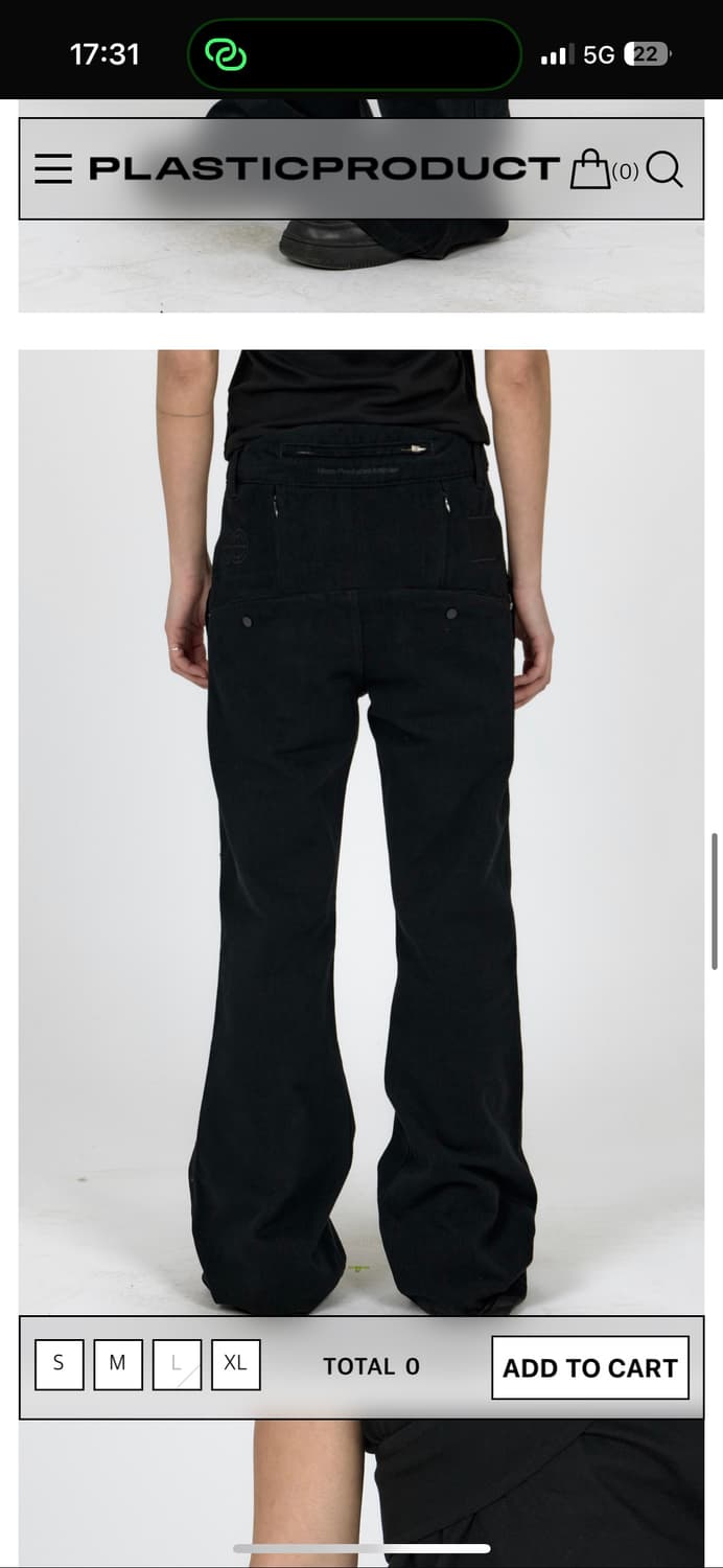 플라스틱프로덕트 팬츠 우먼 MPa UTILITY PANTS WOMEN 상품이미지1