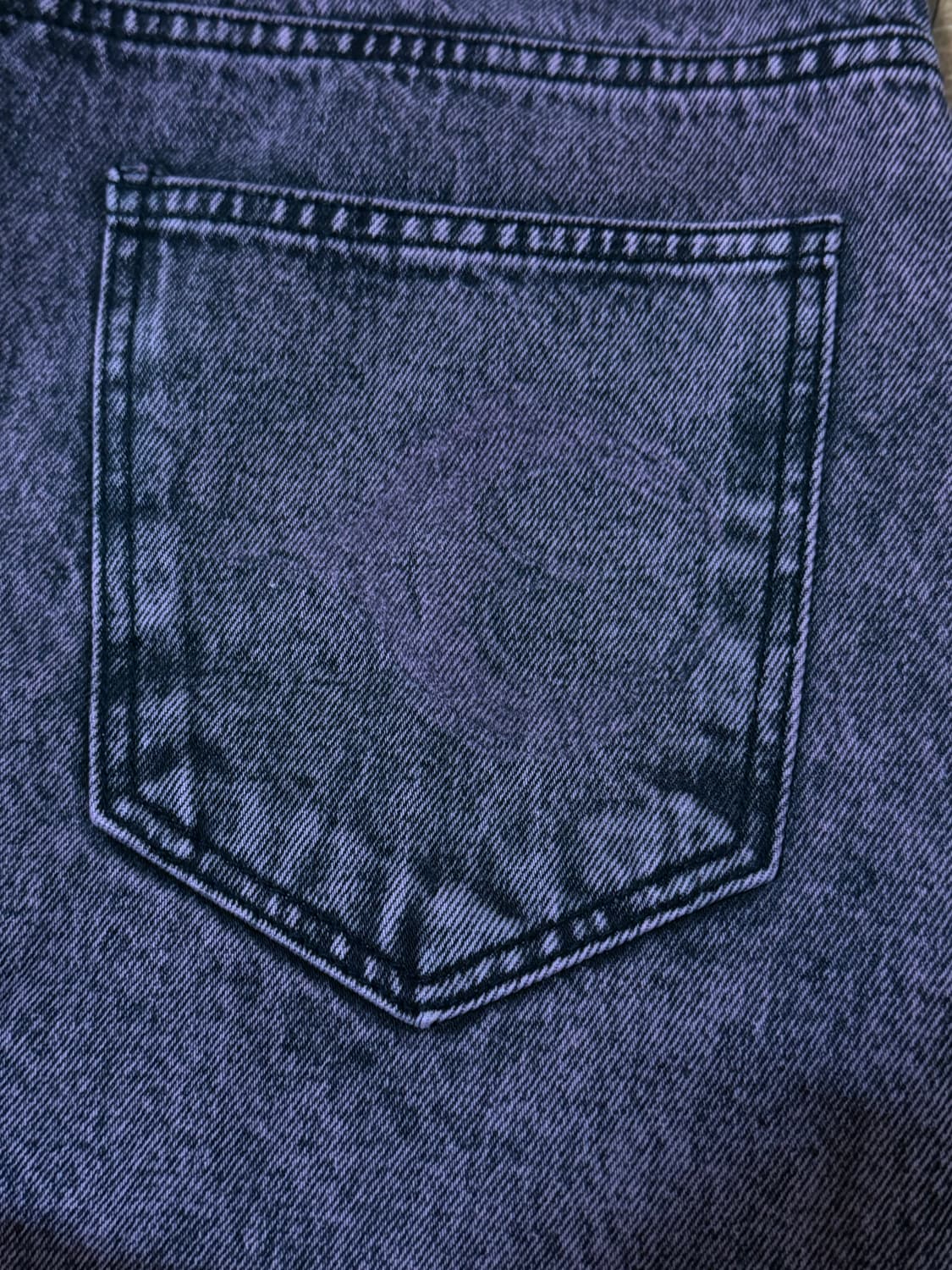 떠그클럽 더블니 데님 퍼플 2 상품이미지3