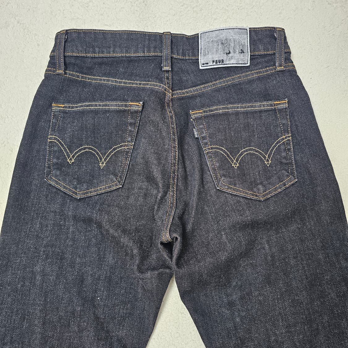 29 에드윈 F502 남자 데님 팬츠 블랙진 상품이미지6