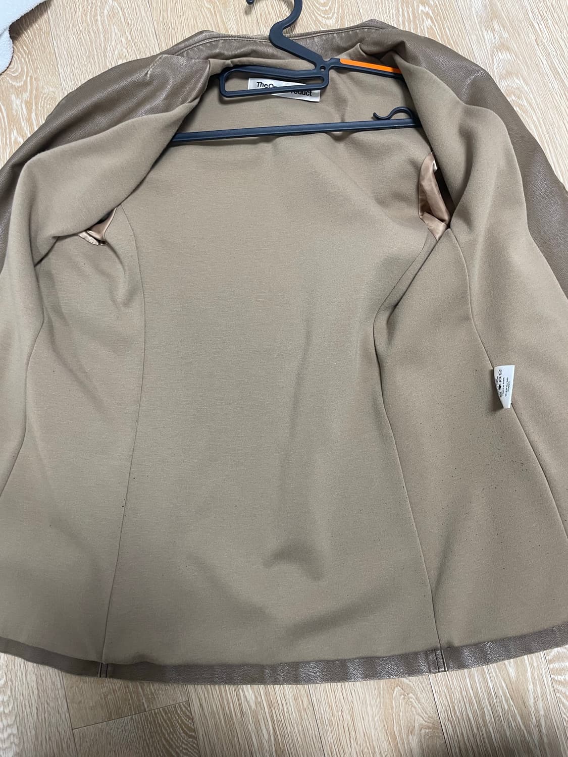 더오픈프로덕트 openyy 레더자켓 브라운 1사이즈 상품이미지6