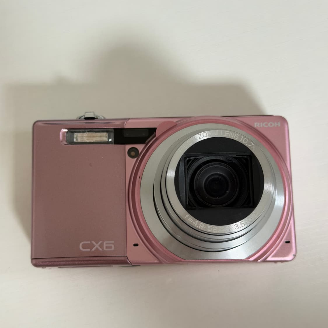 리코 RICOH CX6 핑크 카메라 상품이미지2