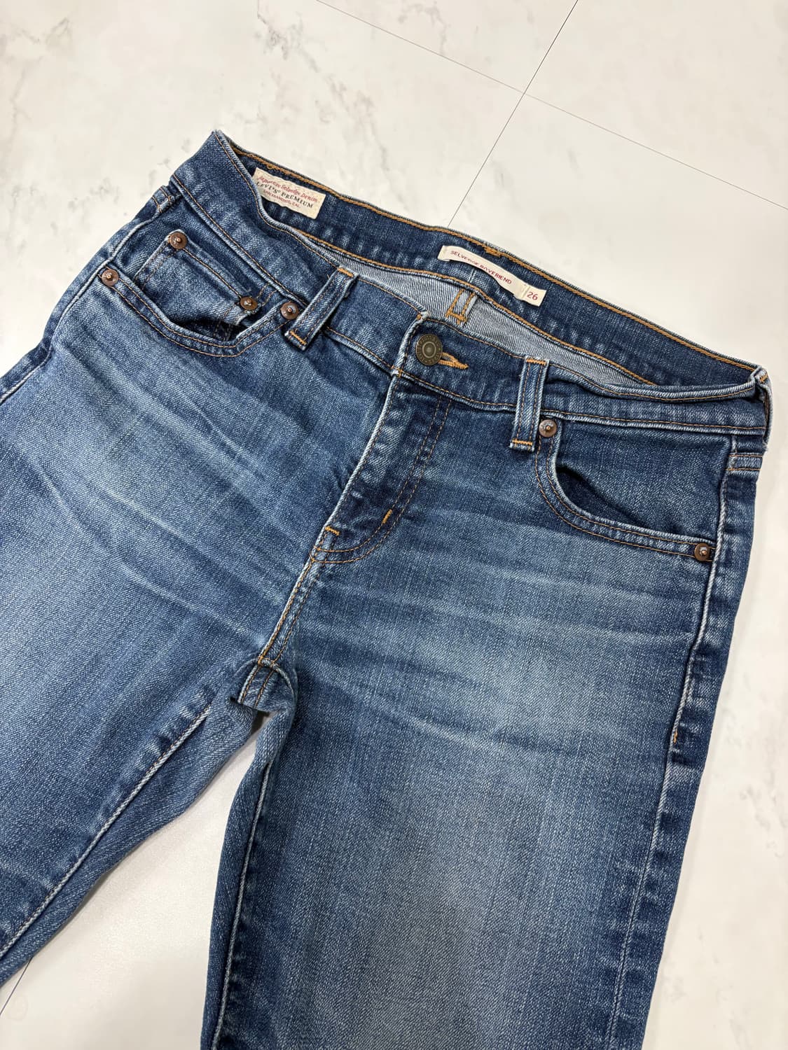 levis selvedge boyfriend jeans 상품이미지2