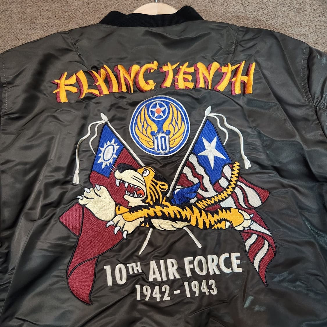 새상품)Schott nyc 쇼트 MA-1 자켓 XL 봄버 상품이미지8