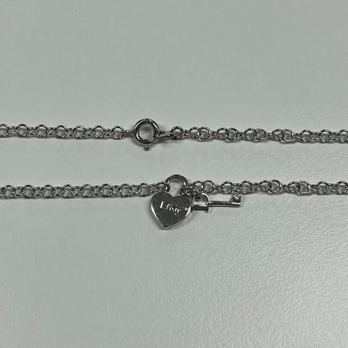 디올 하트 태그키 목걸이 상품이미지8