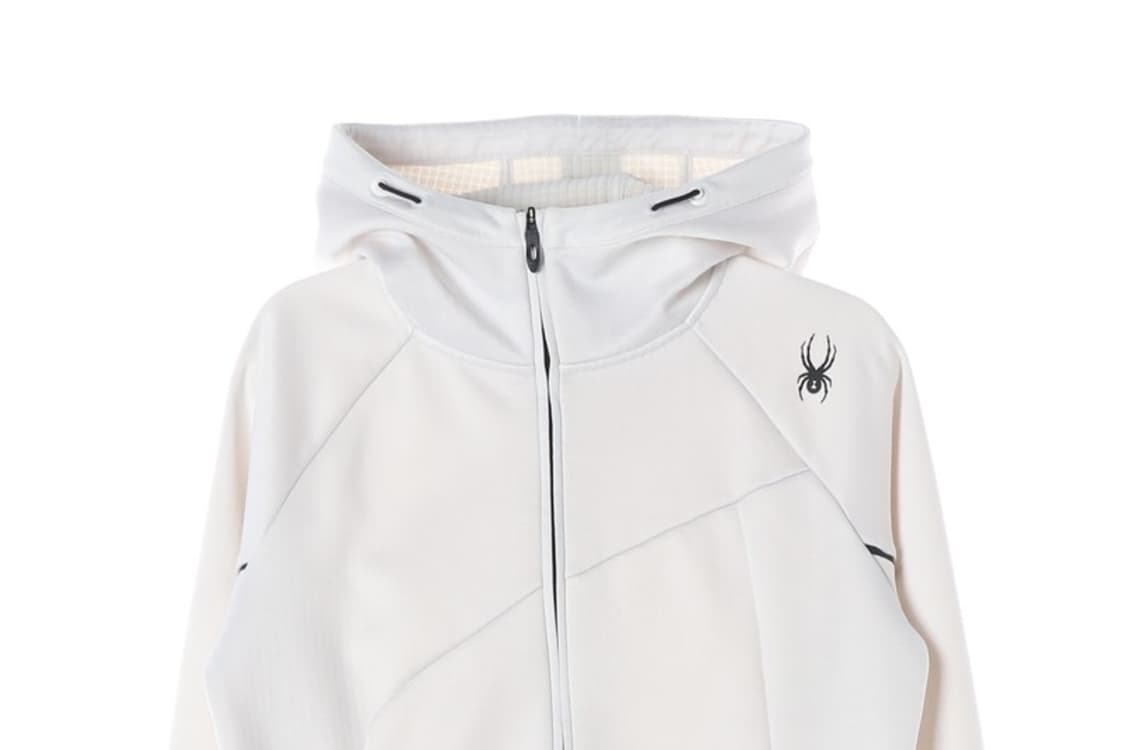 스파이더 화이트 로고 테크니컬 후드 집업 M 상품이미지3
