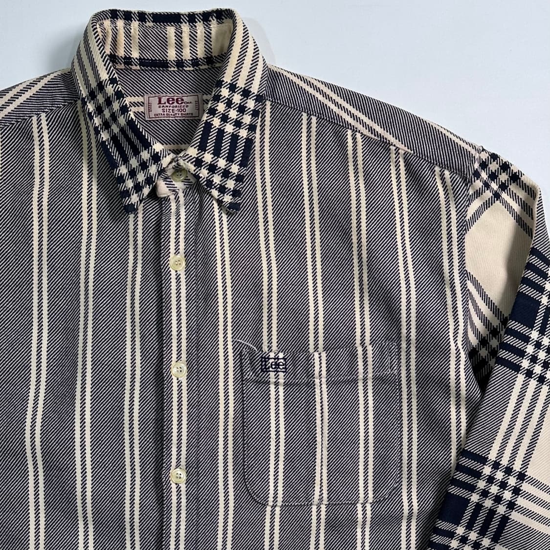 Lee 리 헤비코튼 멀티체크 셔츠  상품이미지3