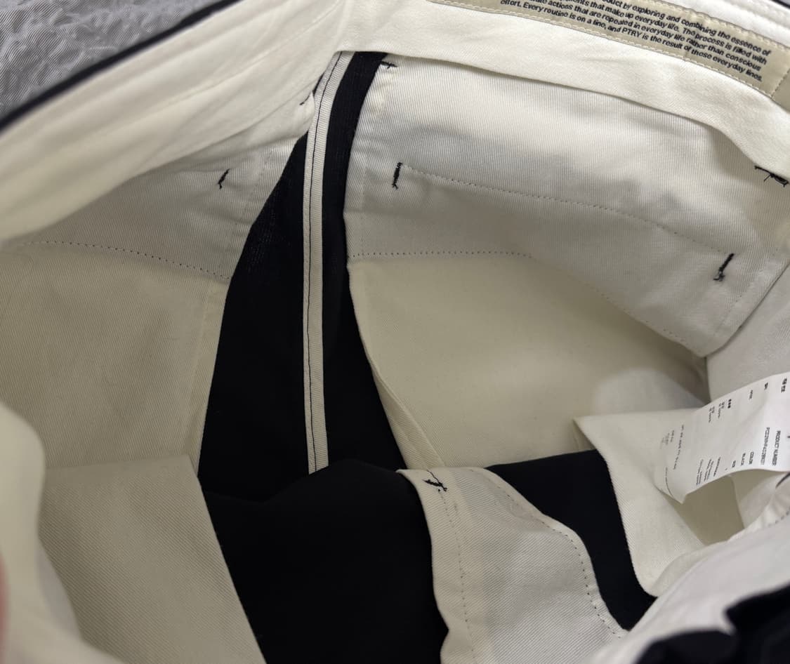 포터리 트로피컬 울 유니폼 쇼츠 블랙 1사이즈 상품이미지3